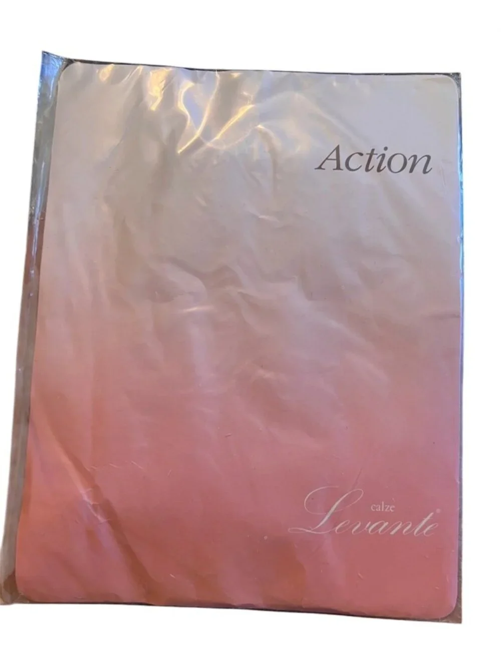 Levante Vision Opaque Pantyhose Lot Of 2 Tag 3 Bronze & Grigio Italy 14-15 Den.